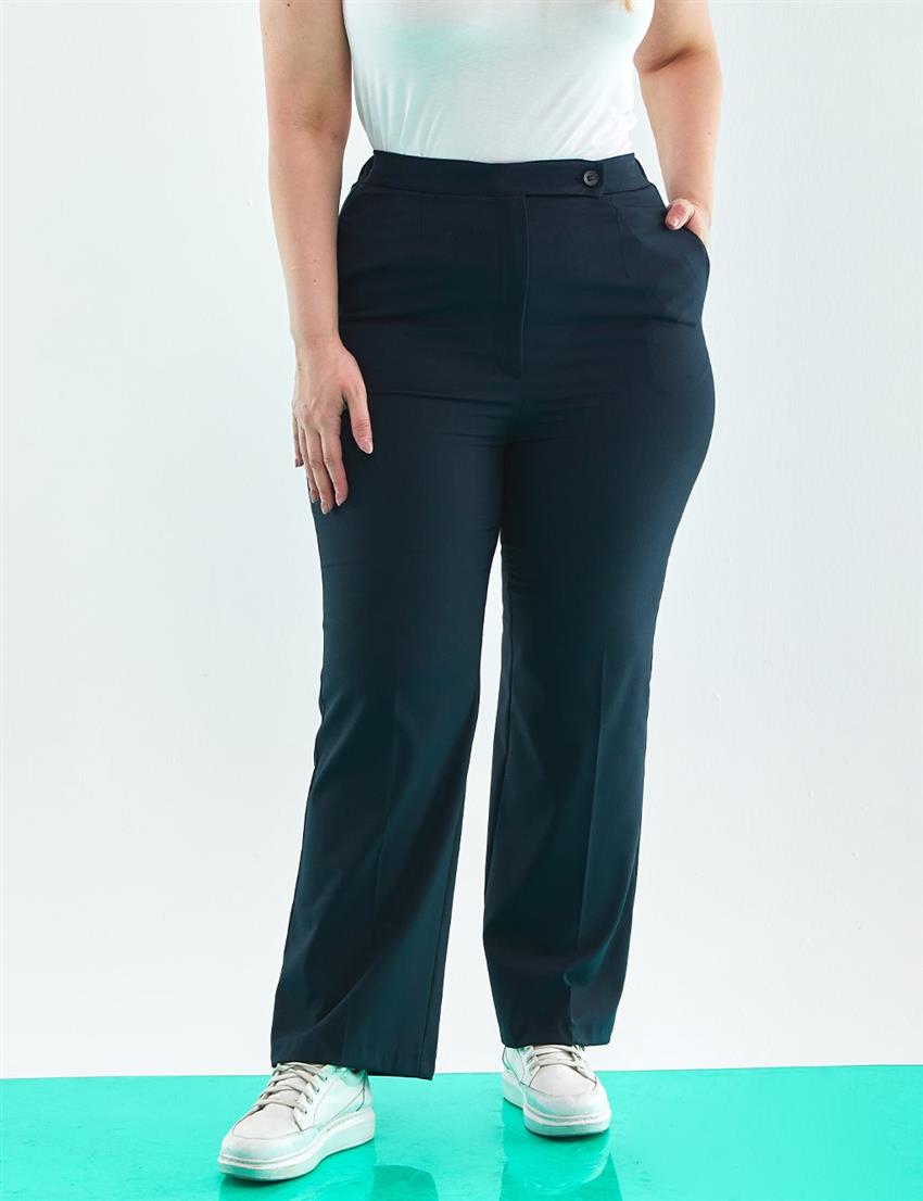 Pants-Dark Navyblue VV-B23-49011-146