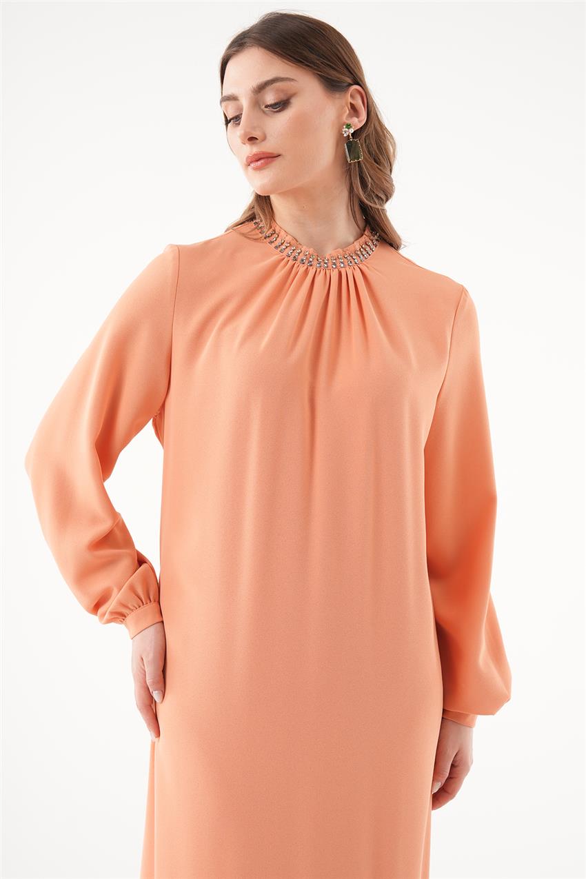 Dress-Peach VV-B23-93003-141