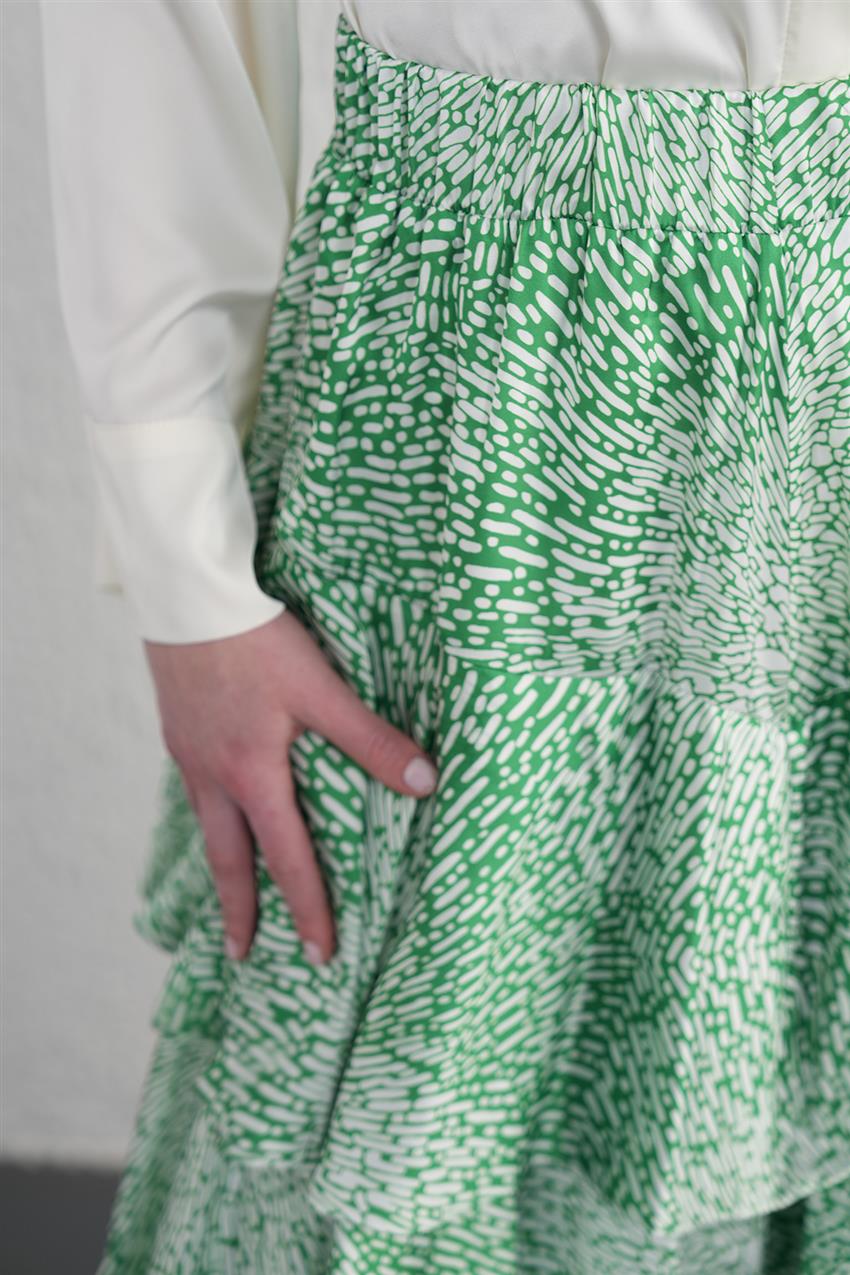 Skirt-Green K-29016-21