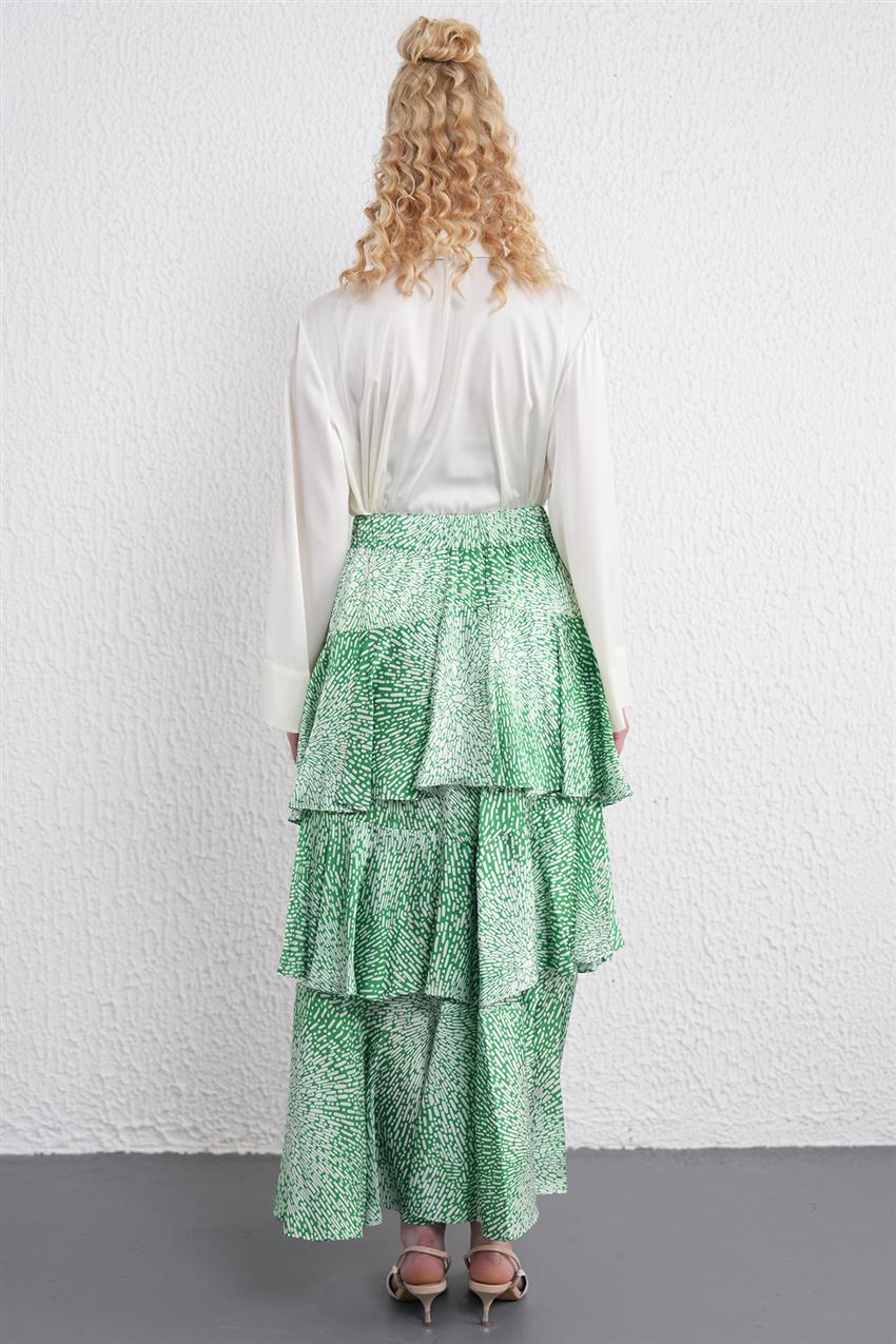 Skirt-Green K-29016-21