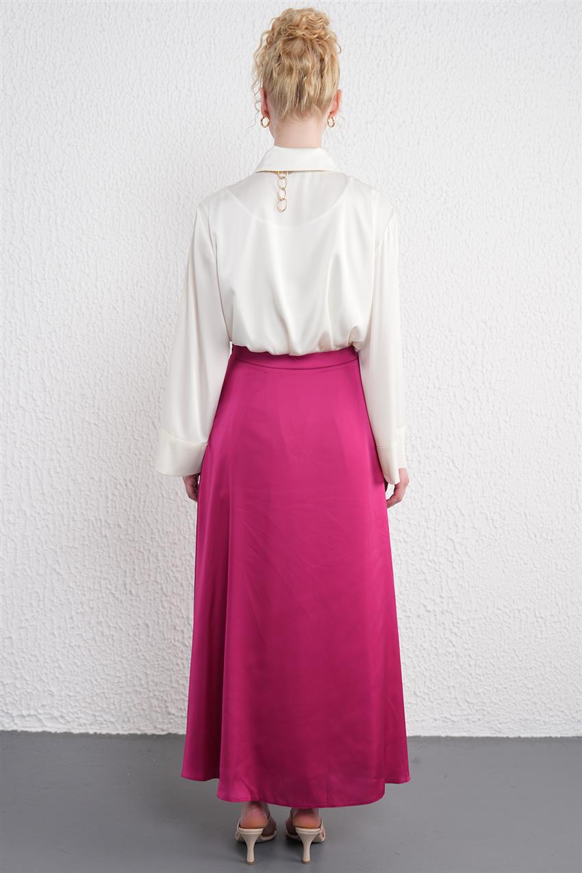 Skirt-Fuchsia K-29014-43