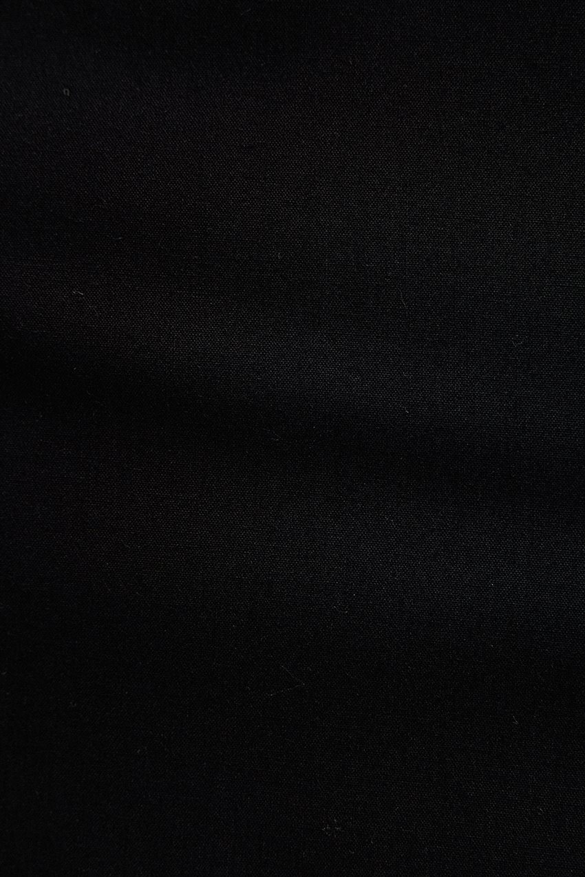 Varak Detaylı Beli Kuşaklı Gömlek-Siyah 24S1FT010-101