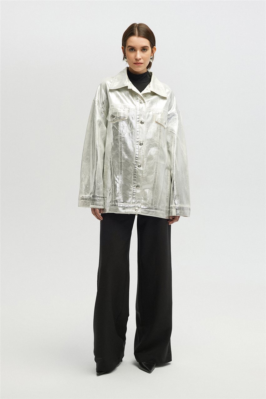 Jacket-Silver 24S1SD005-127