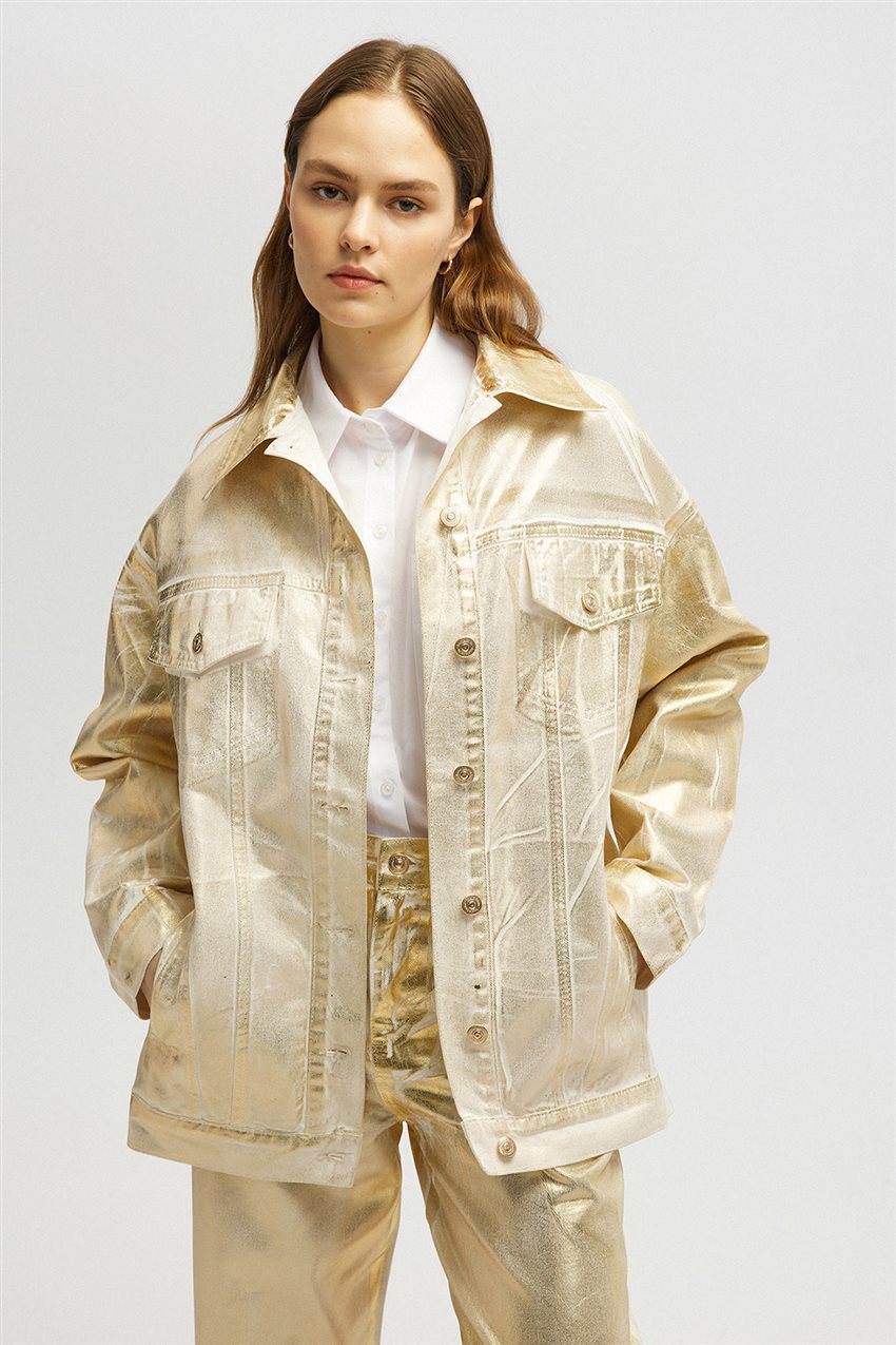 Jacket-Gold 24S1SD005-128