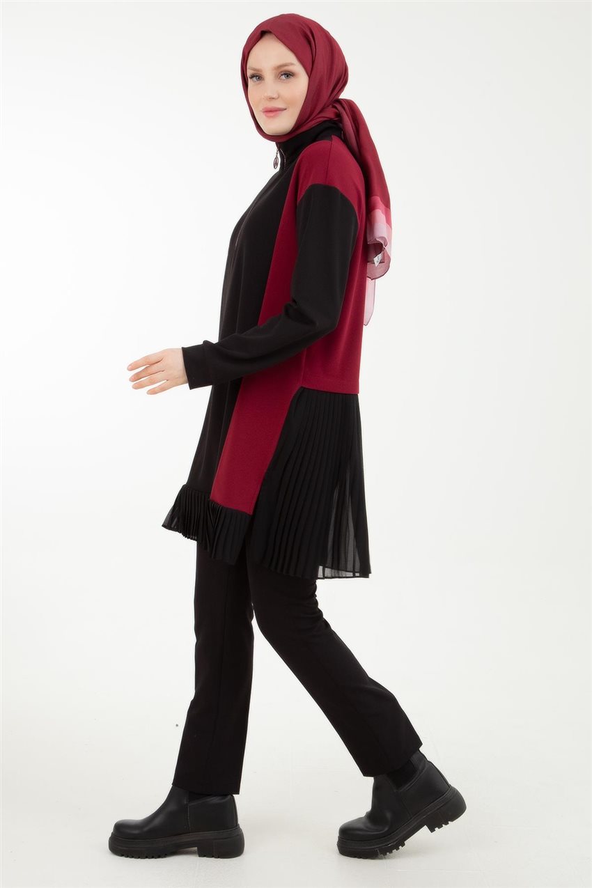 Tunic-Claret Red 23KT448-1474
