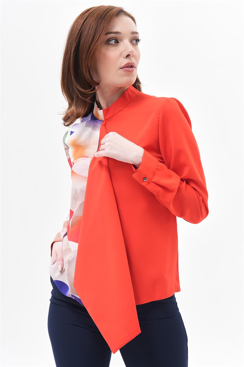 Blouse-Red 220002-R156