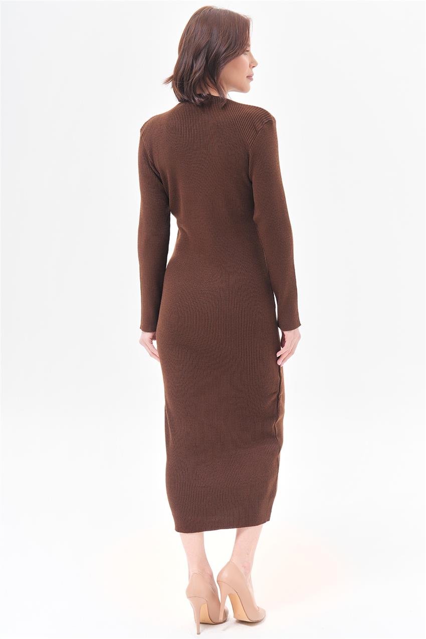 Dress-Dark Brown SDN-314-10