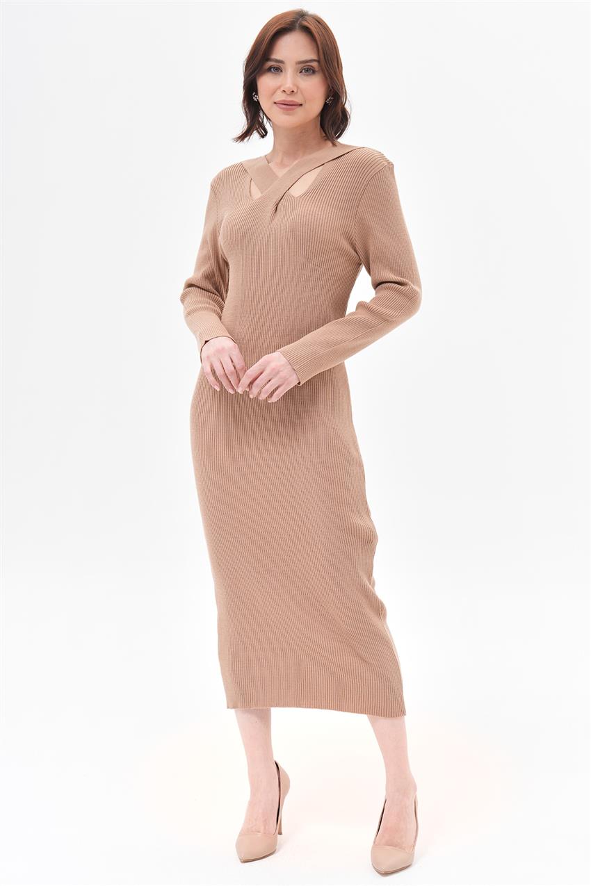 Dress-Milky brown SDN-314-224