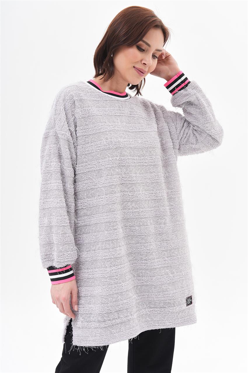 Sweatshirt-Gray KY-A23-70012-07