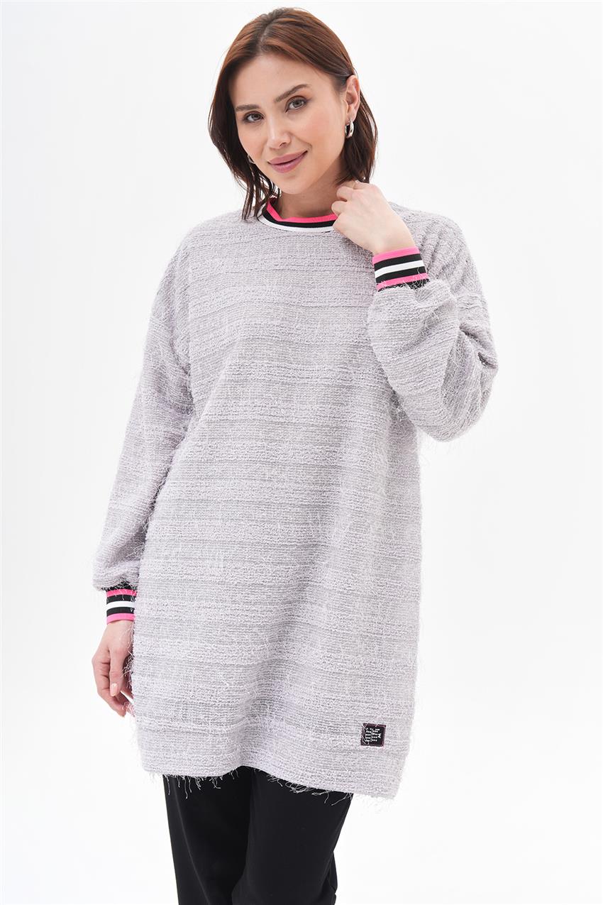 Sweatshirt-Gray KY-A23-70012-07
