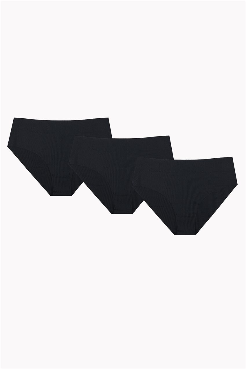 Bottom Underwear-Black NBB-327-01