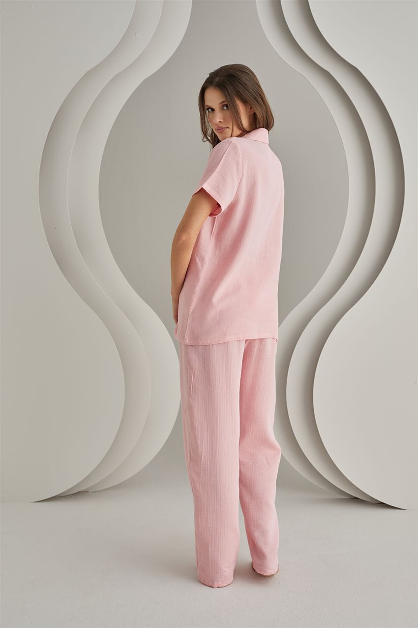 Pyjamas-Nightgown-Pink NBB-68014-42