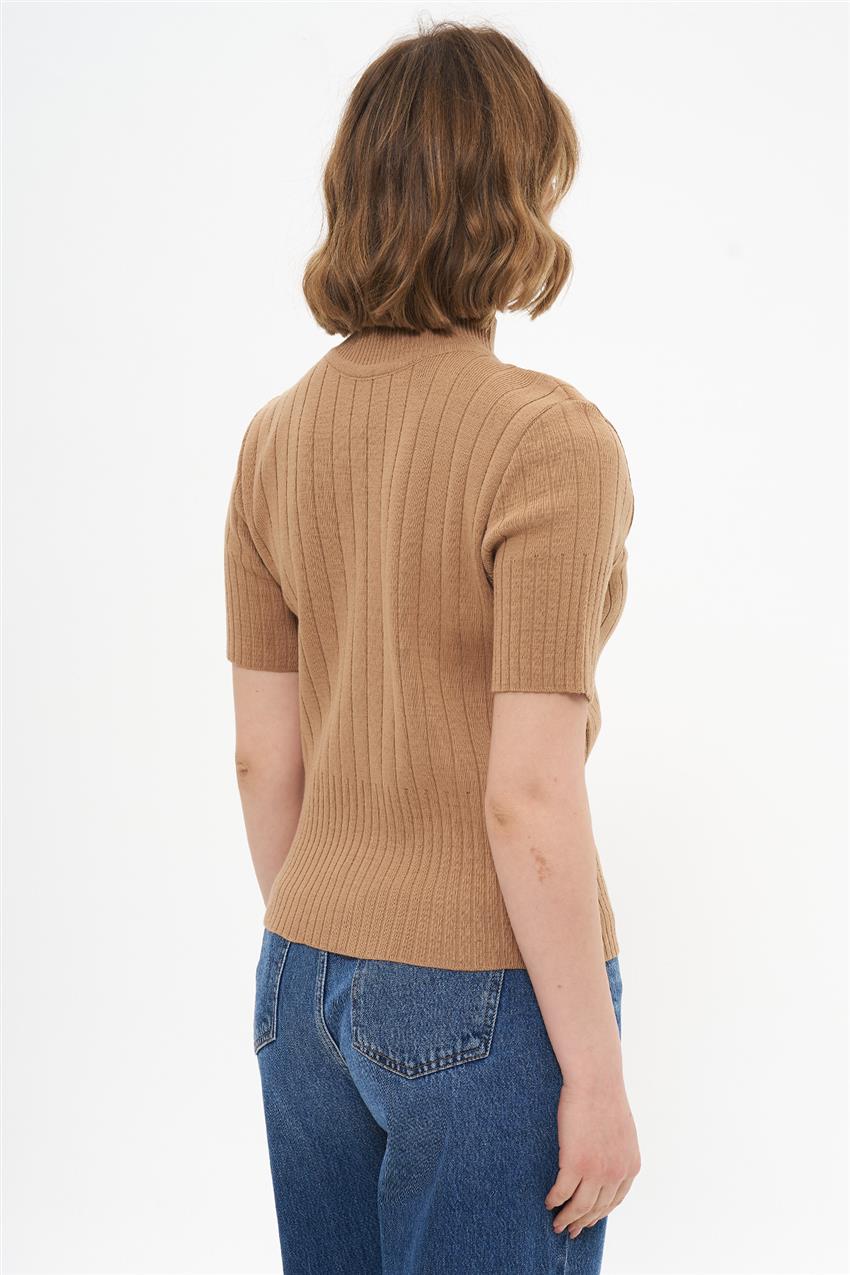 Knitwear-Milky brown TSRK-01-224