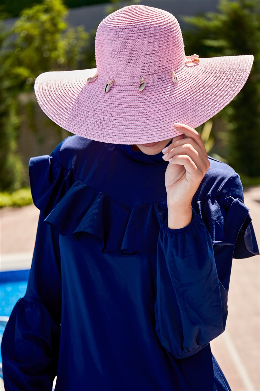Beach Hat-Pink 142321-42
