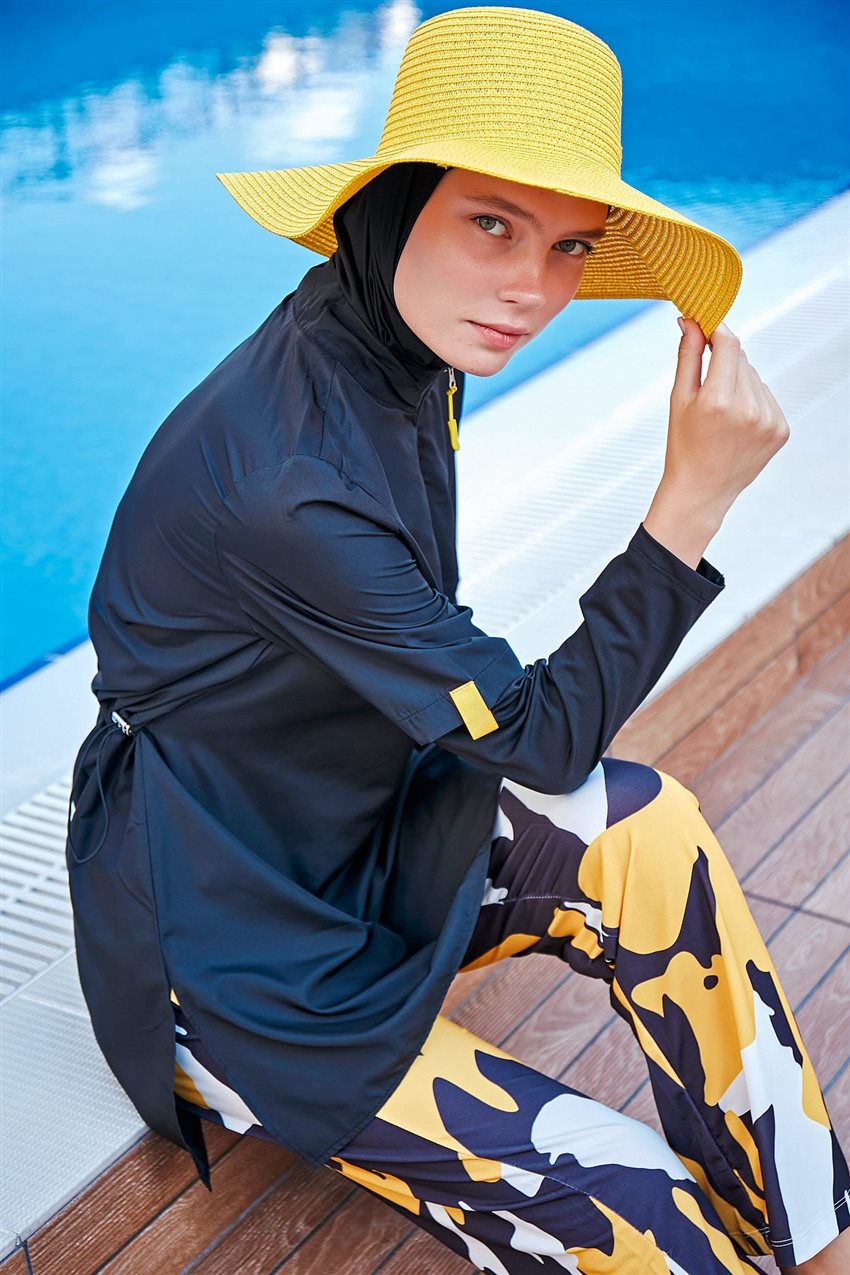 Beach Hat-Yellow 14232-29