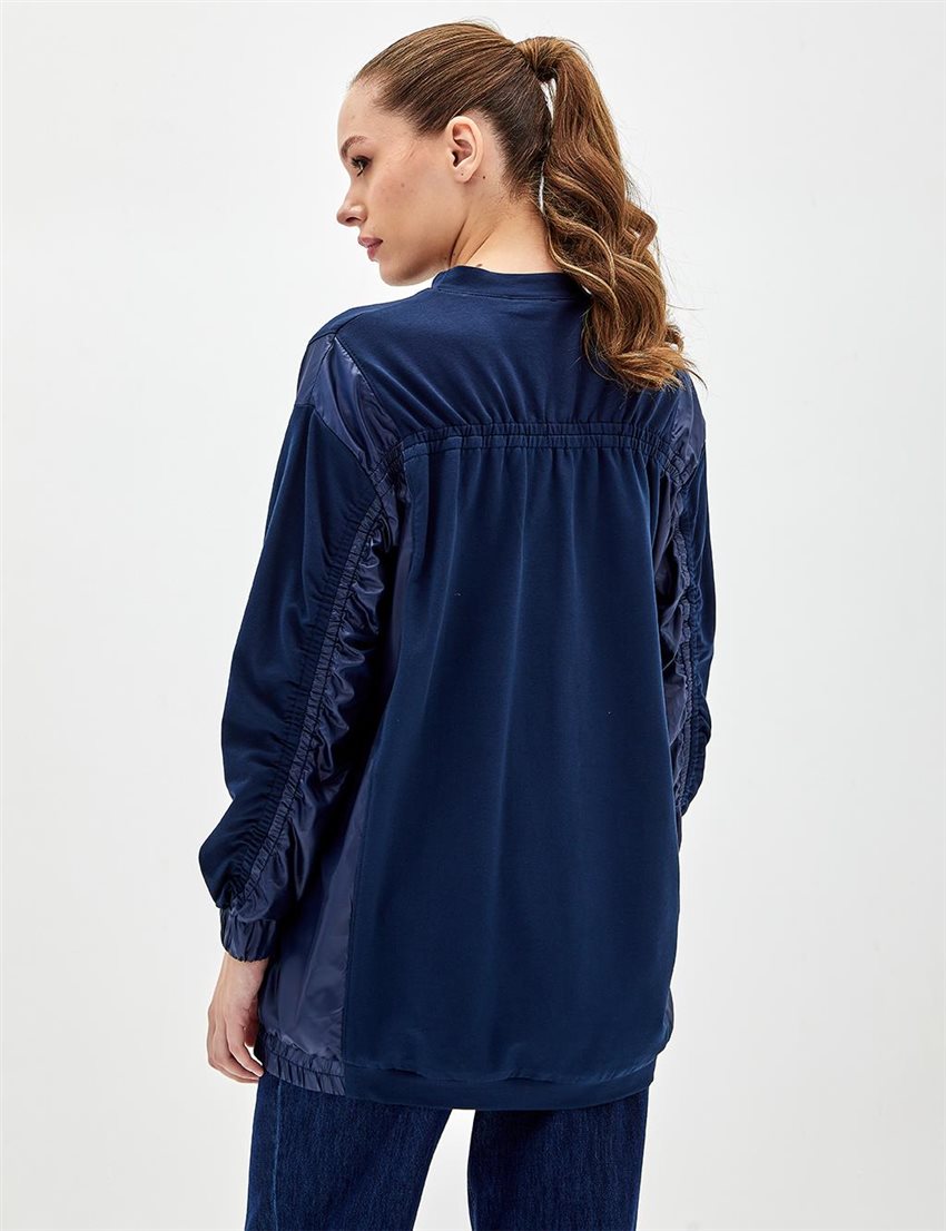 Sweatshirt-Dark Navyblue KA-A23-31007-146