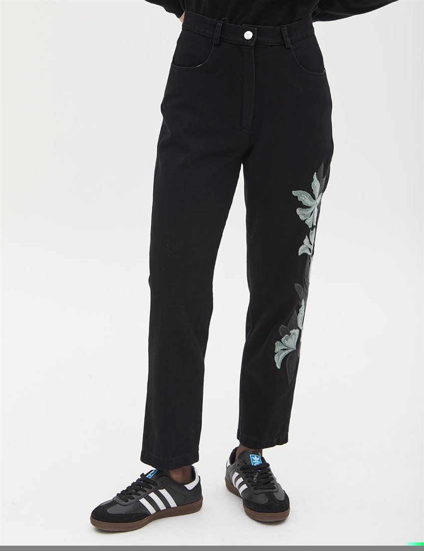 Pants-Black KA-A23-19057-12