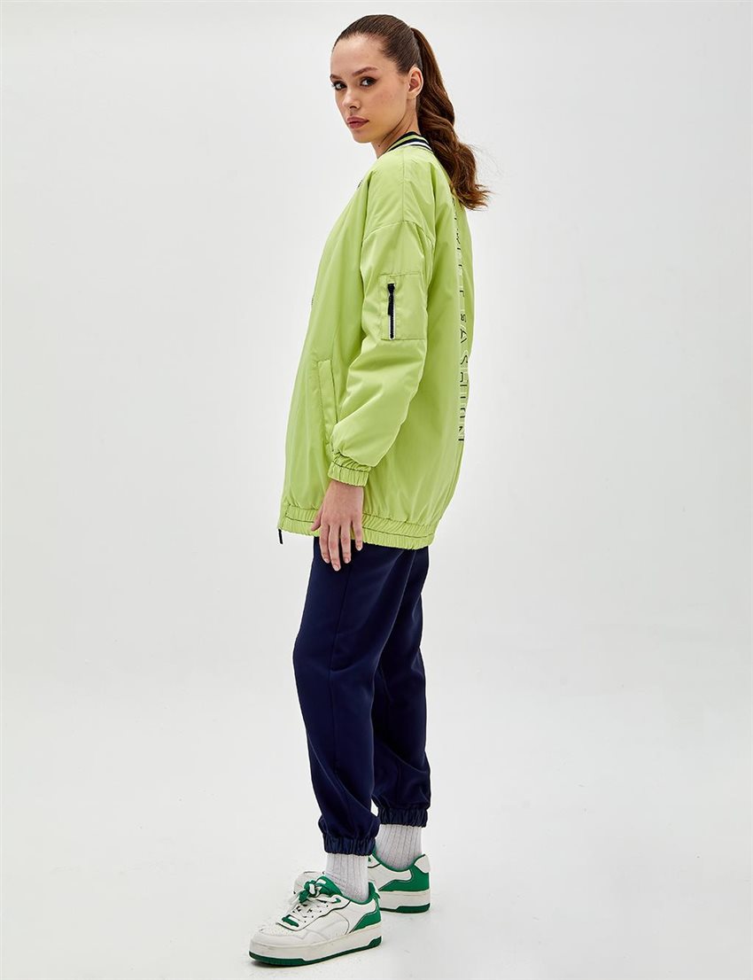 Jacket-Pistachio Green KA-A23-13029-586