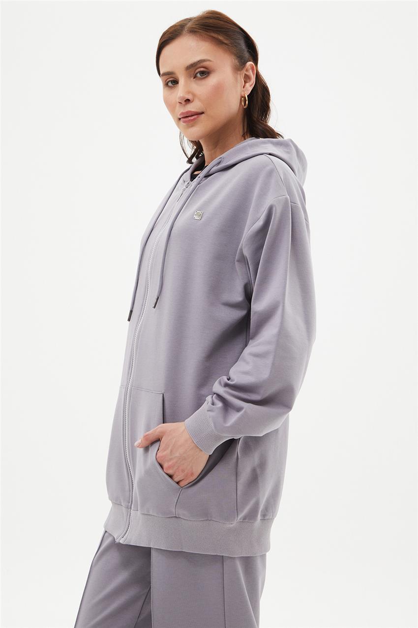 Sweatshirt-Gray KY-B24-70032-07