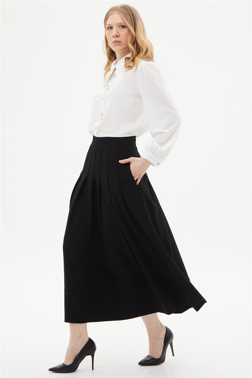 Skirt-Black KA-A23-12030-12