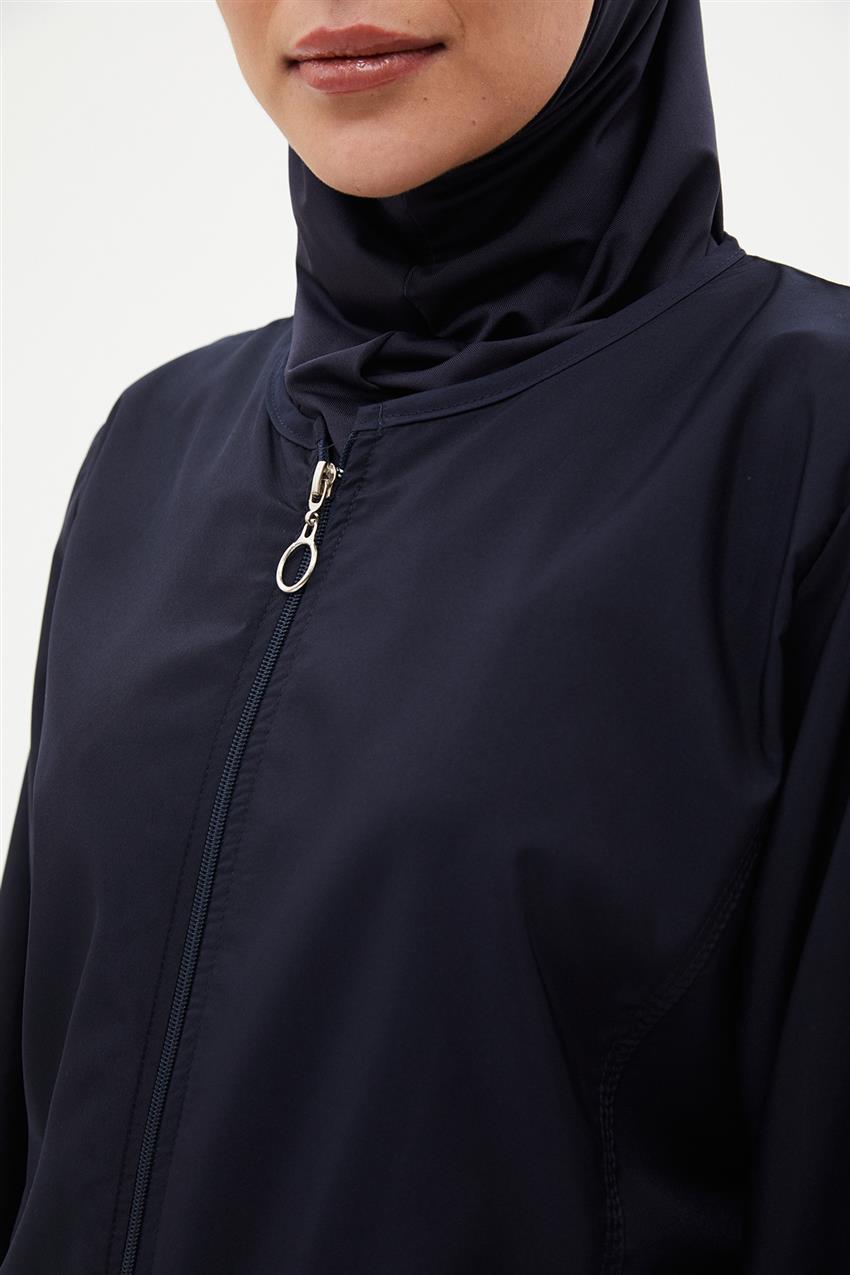 Hijab Swimwear-Navy Blue NBB-7051-17