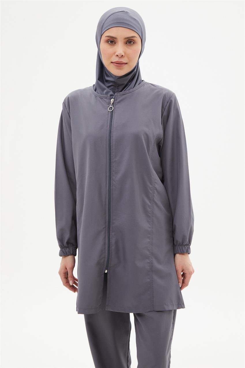 Hijab Swimwear-Anthracite NBB-7051-50