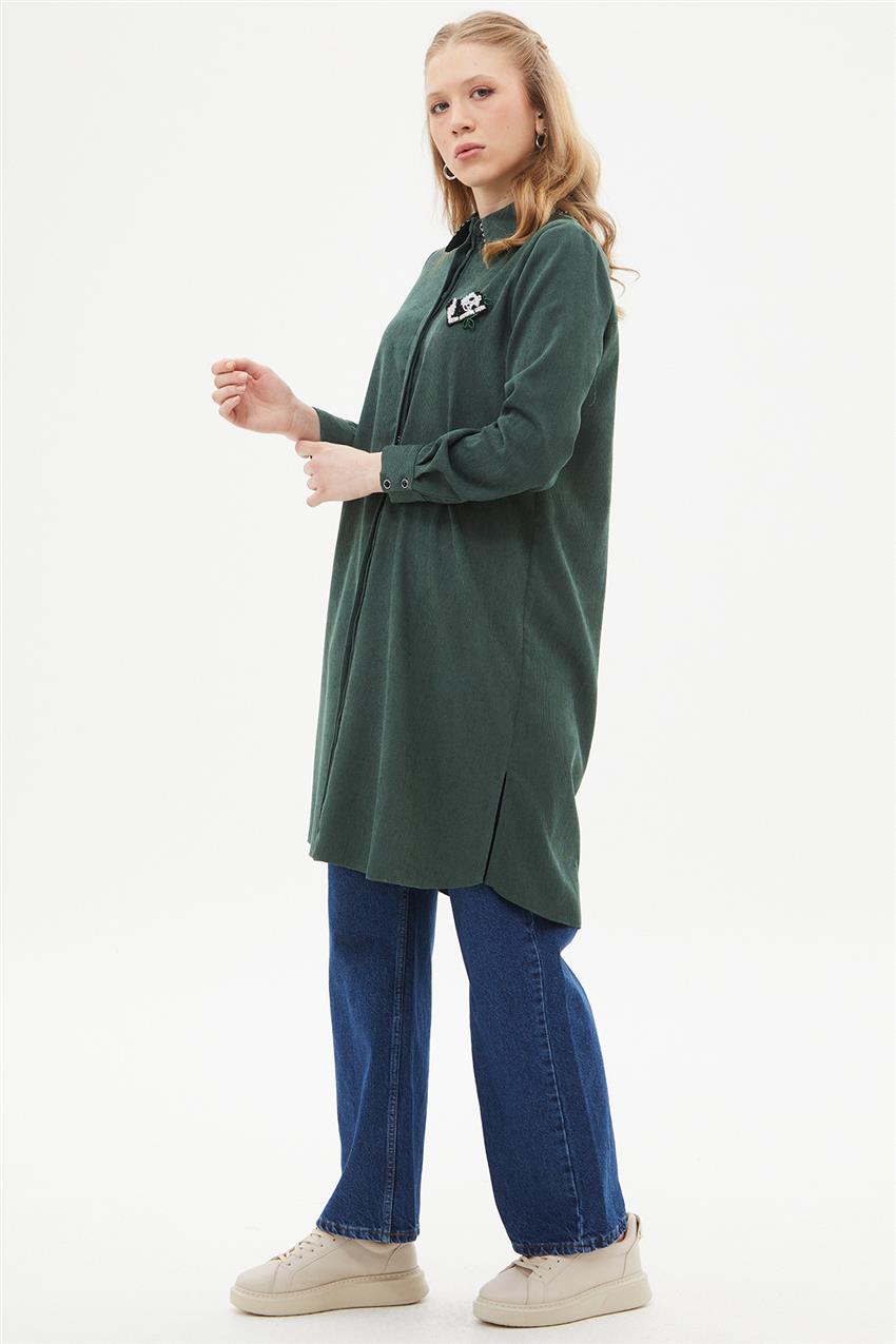 Tunic-Smoky Green KY-A23-81009-217