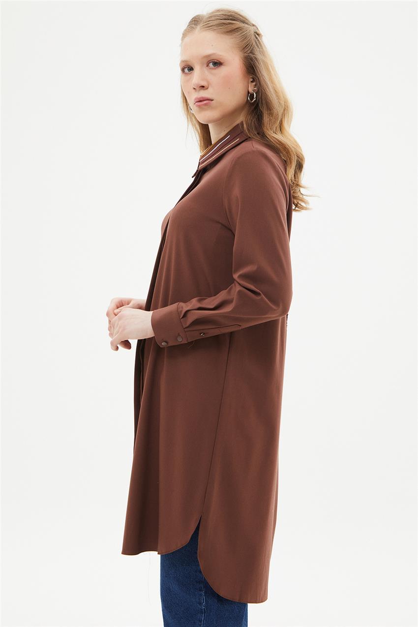 Tunic-Brown KY-A23-81036-15