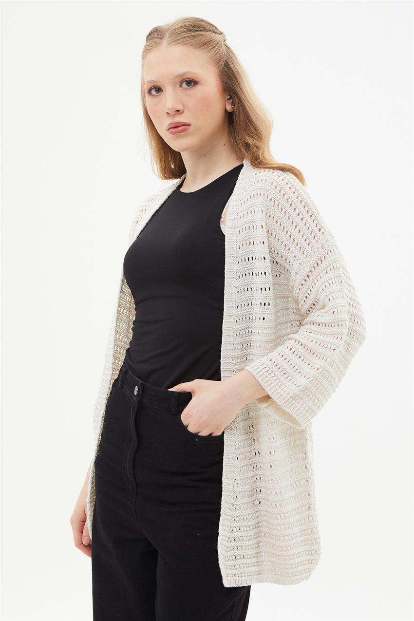 Cardigan-Cream G-1573-12