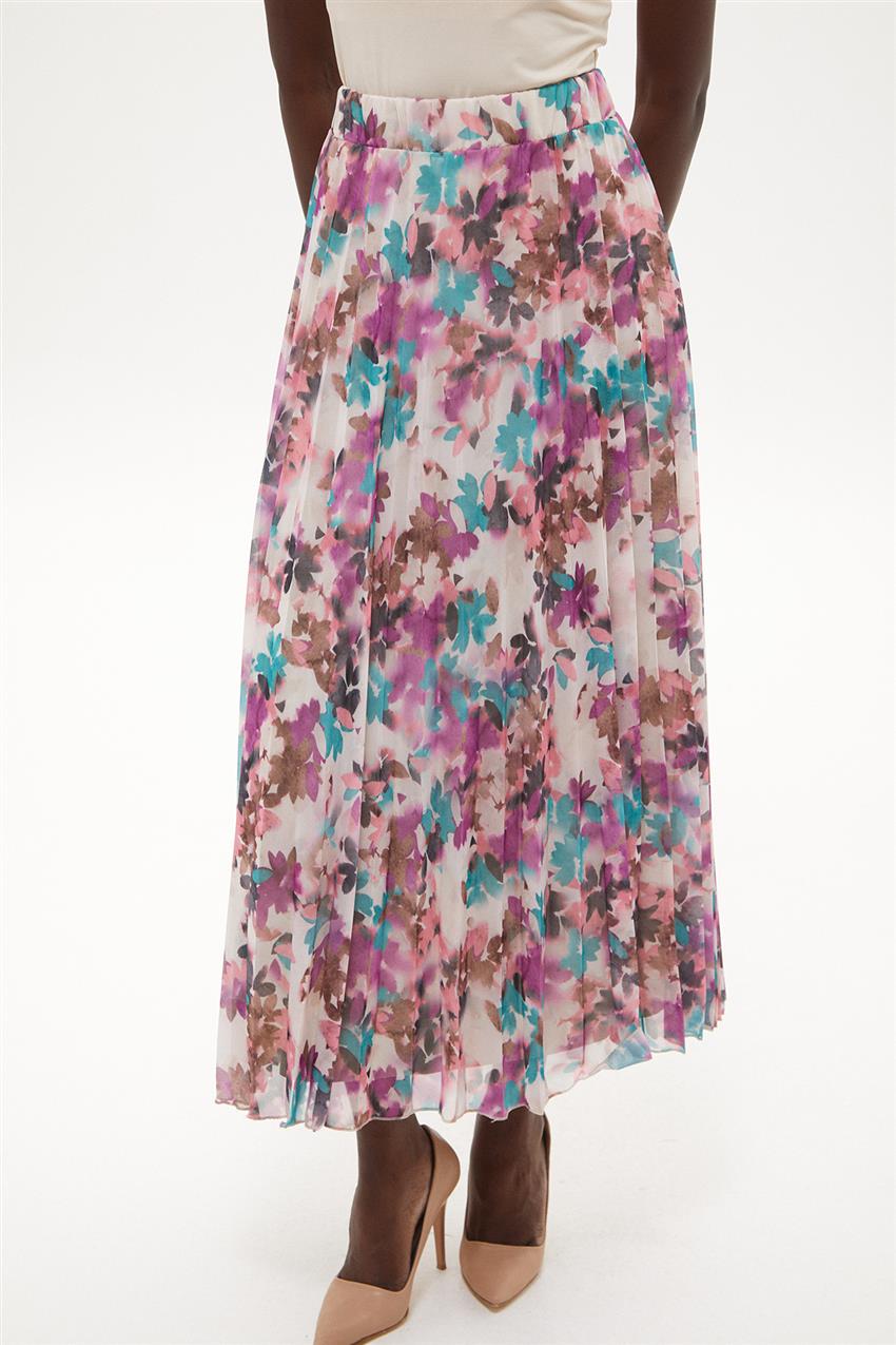 Skirt-Purple 420012-R206