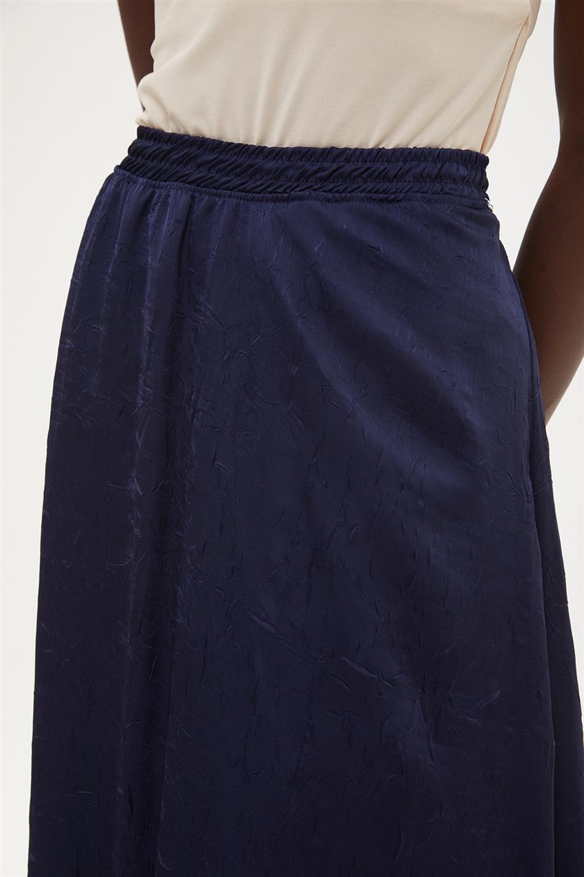 Skirt-Navy Blue 420042-R172