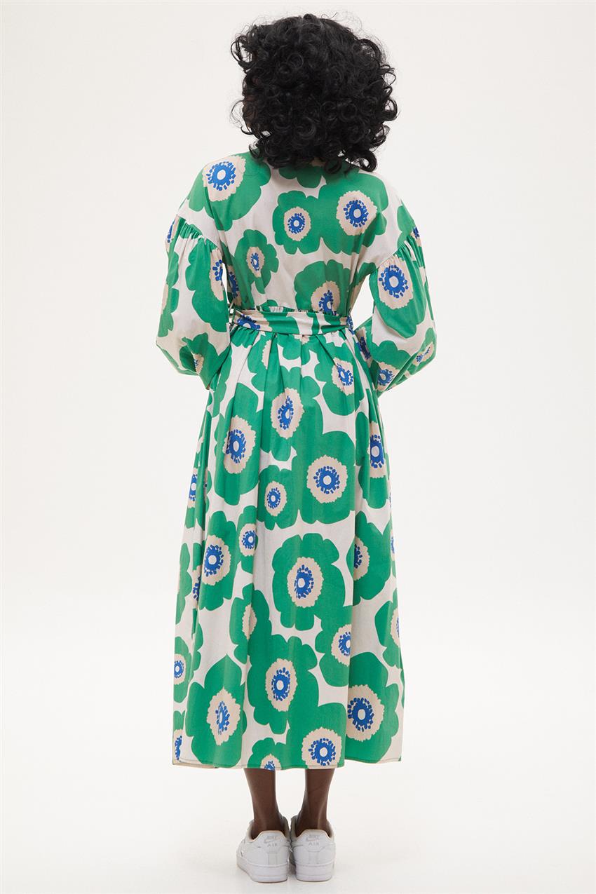 Dress-Benetton Green 330087-R337
