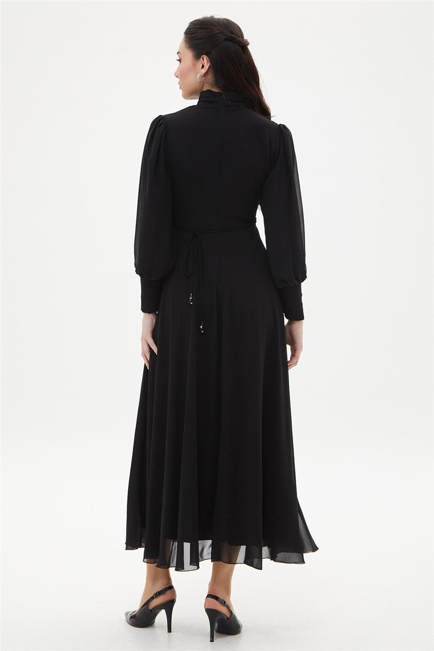 12520-01 فستان-أسود