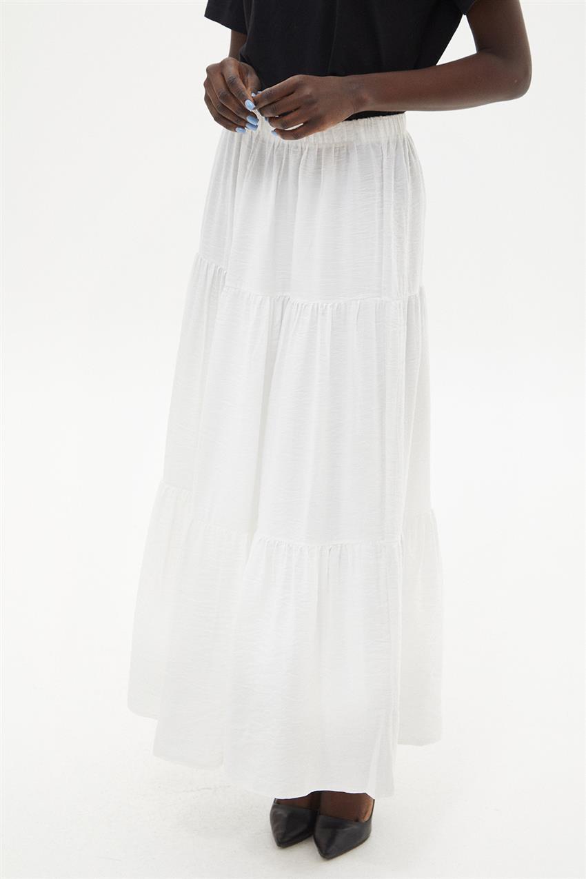 Skirt-White ETK-1453-02