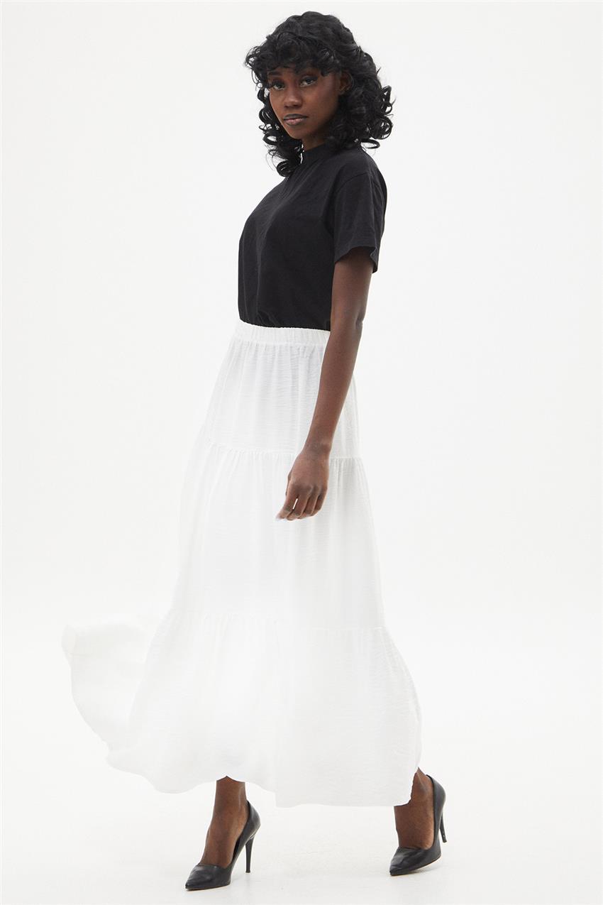 Skirt-White ETK-1453-02
