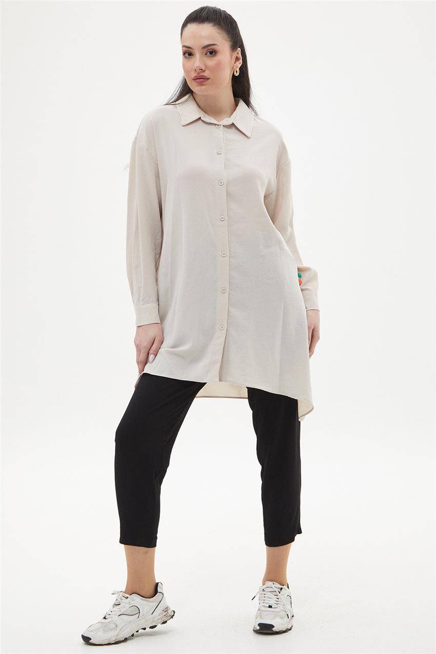 Shirt-Beige 10432-11