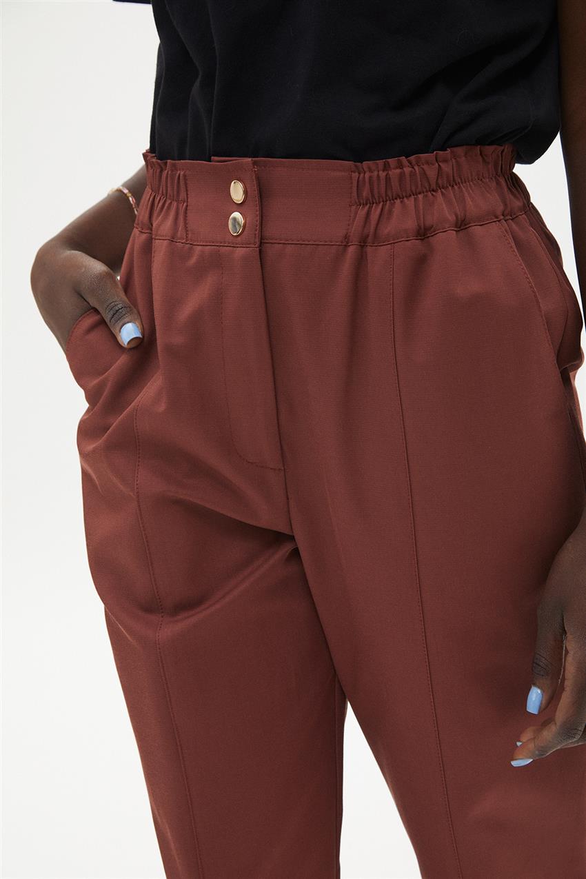 Pants-Chestnut KA-A23-19048-312