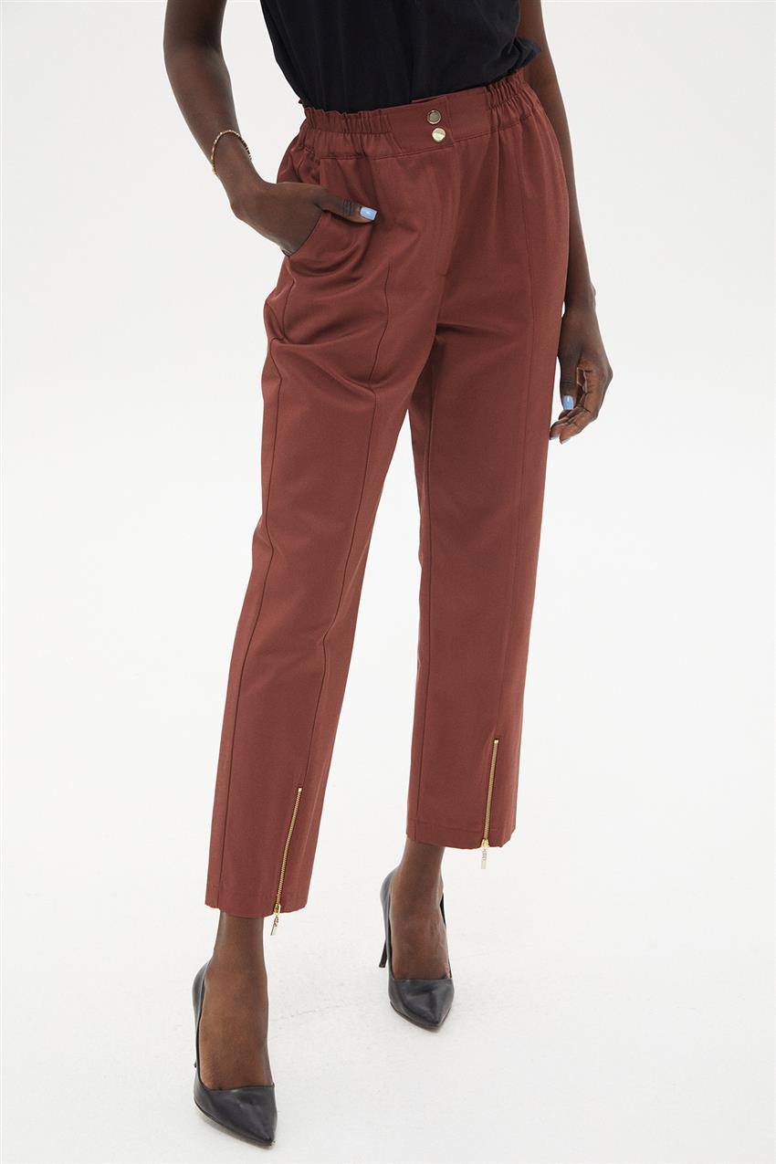 Pants-Chestnut KA-A23-19048-312