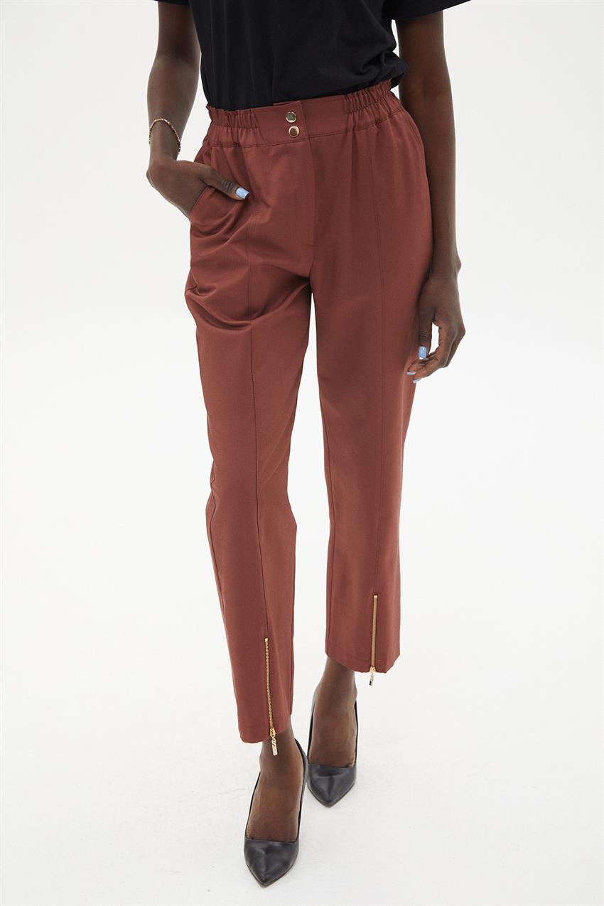 Pants-Chestnut KA-A23-19048-312