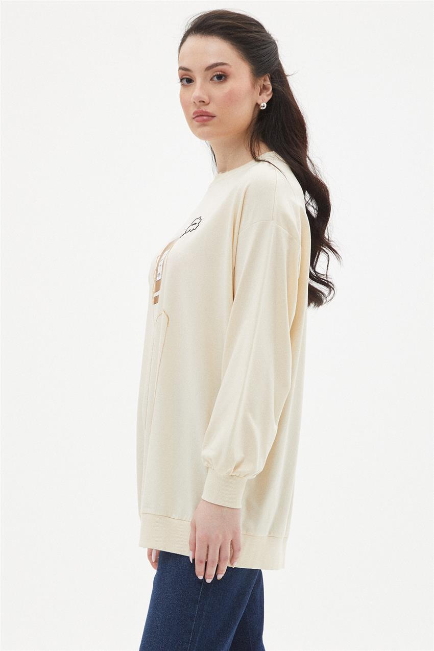 Sweatshirt-Light Beige 32314-043