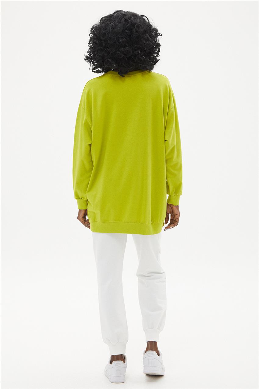 Sweatshirt-Lime 0032345-976
