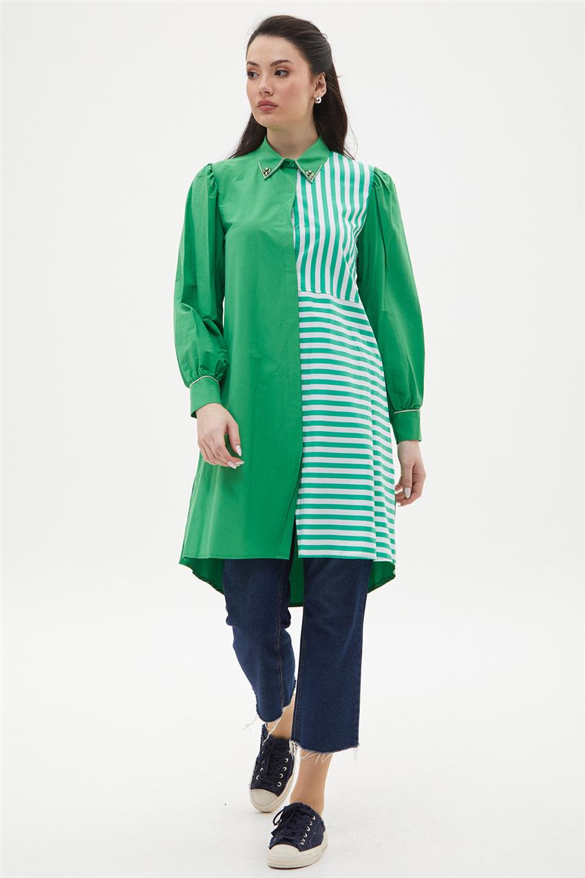 Tunic-Benetton Green 210014-R337