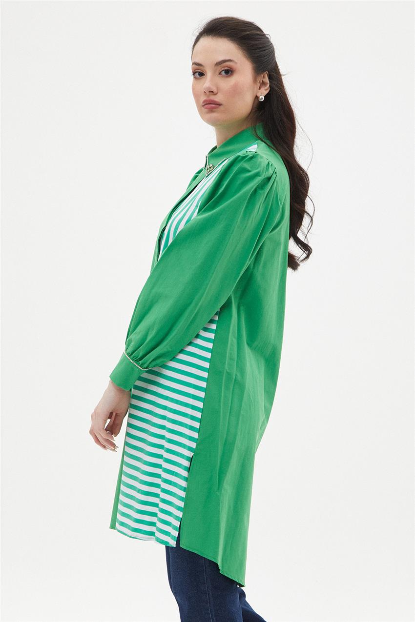 Tunic-Benetton Green 210014-R337