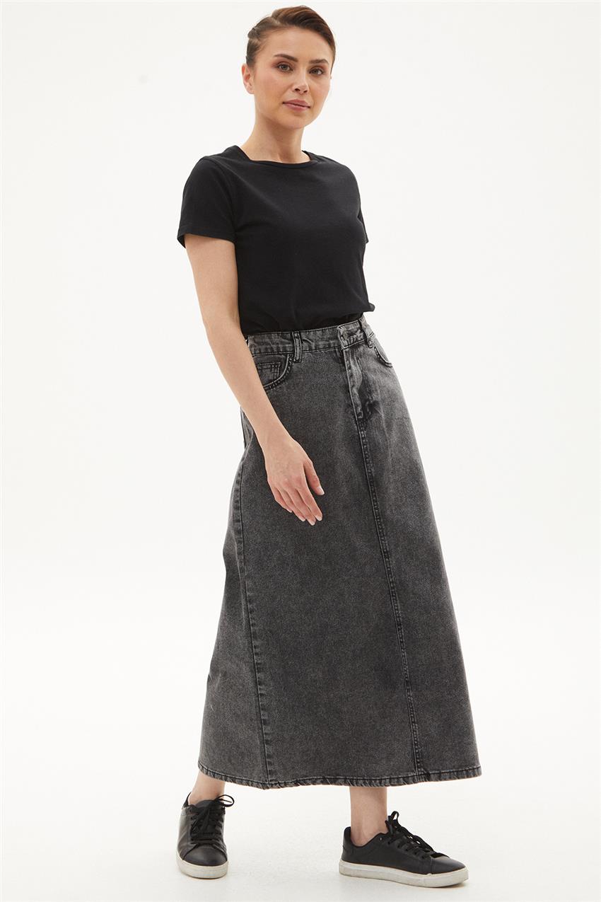Skirt-Black 24YTD103-2261