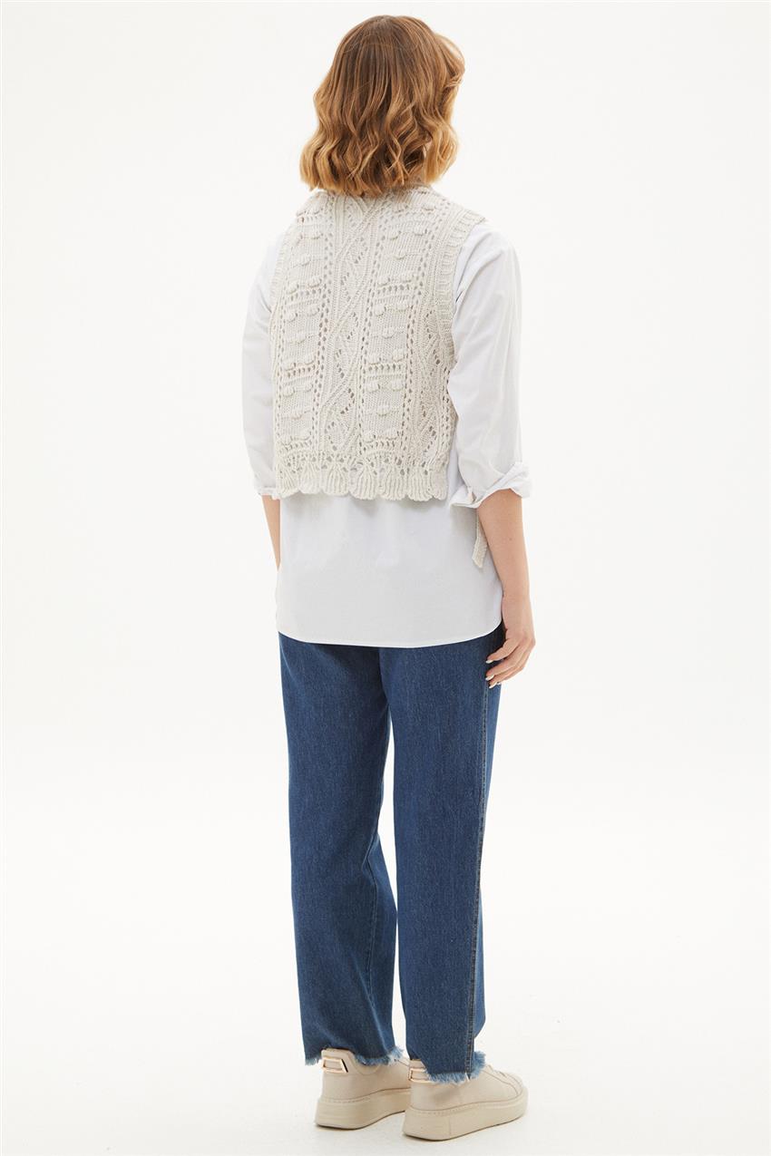 Sweater-Cream G-1660-12