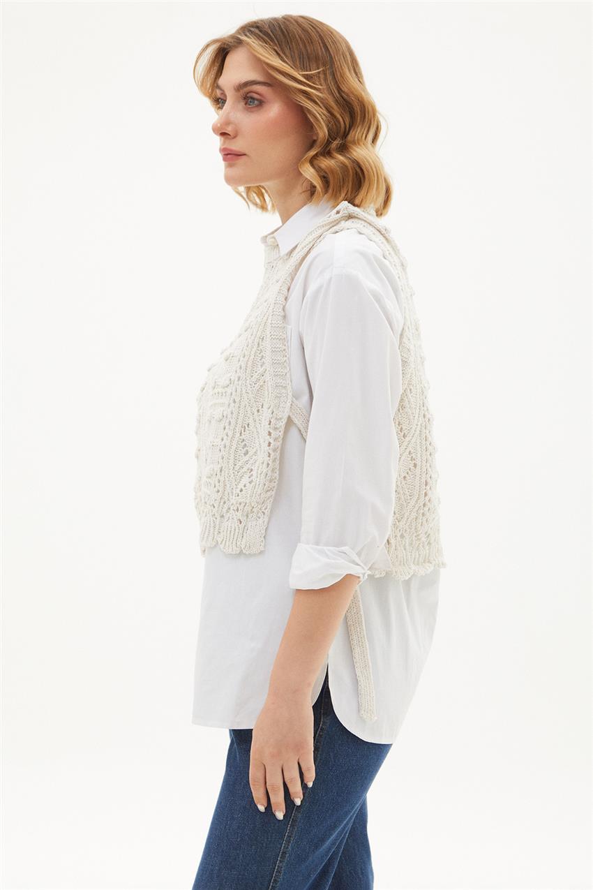 Sweater-Cream G-1660-12