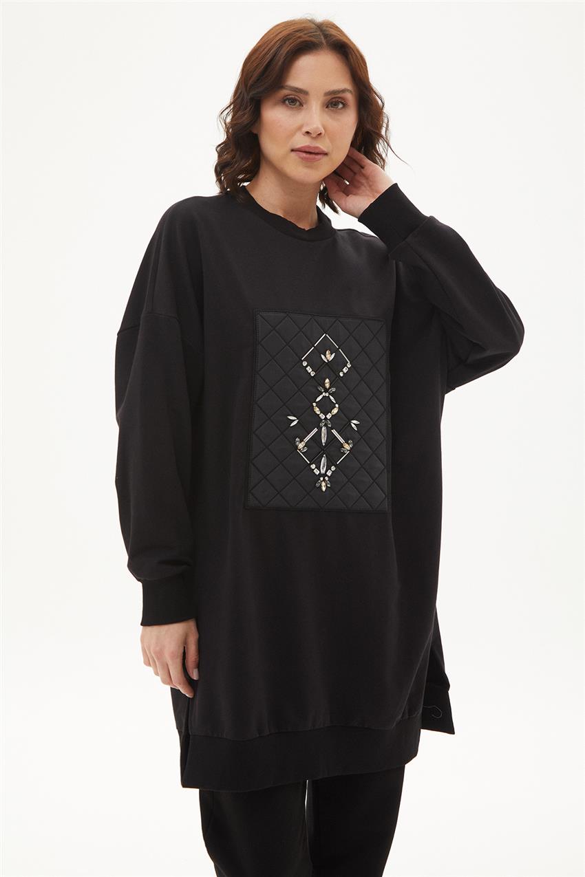 Sweatshirt-Black 10368-01