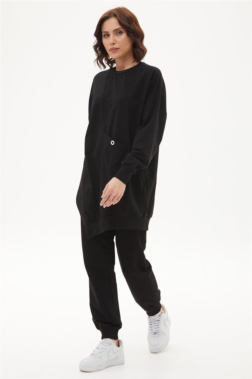 Sweatshirt-Black 10389-01