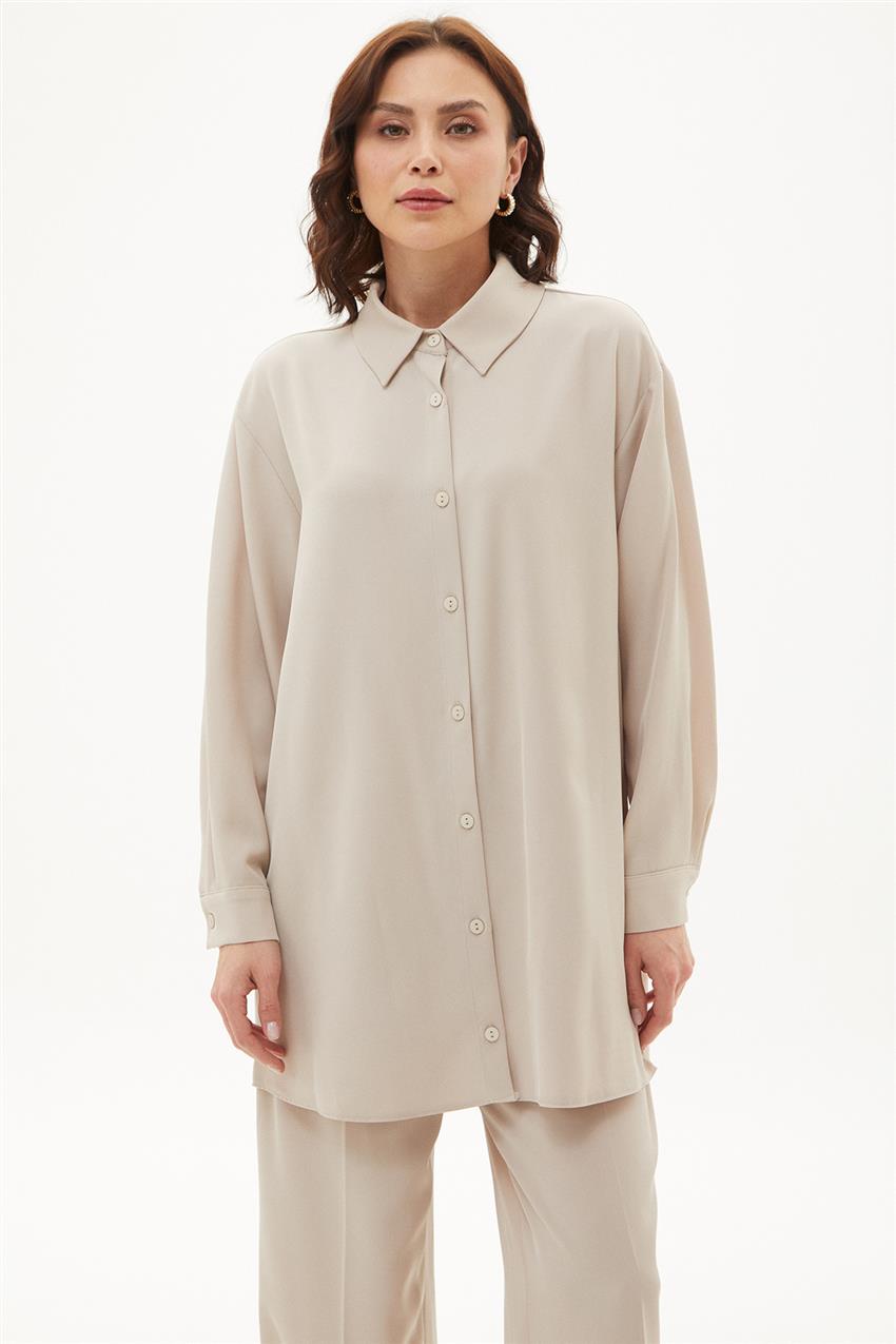 Shirt-Beige 10436-11