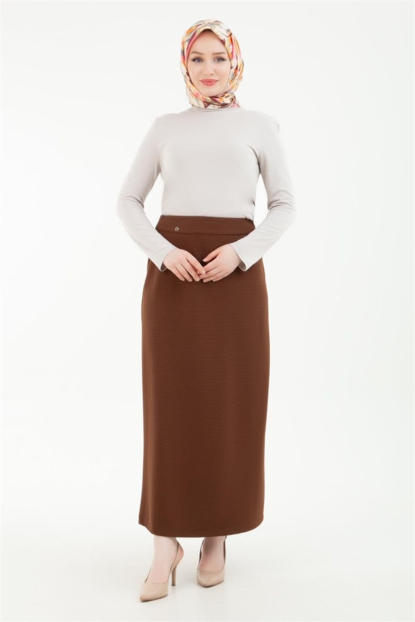Skirt-Brown 24YT112-1865